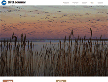 Tablet Screenshot of birdjournal.com